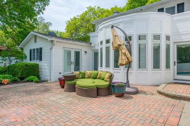 Brick paver patio