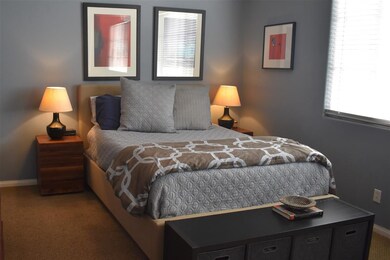 Master bedroom with master bath.