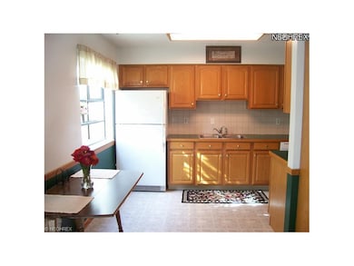 Kitchen includes a wonderful garden window!