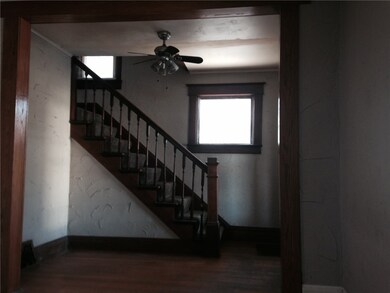 Front entry and stairs