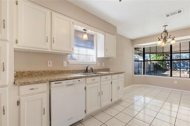 PRETTY PAINTED CABINETS and newer lighting