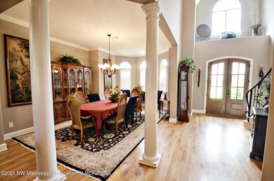 Dining room and entry
