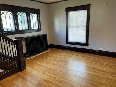 Hardwood and trim has tons of character!