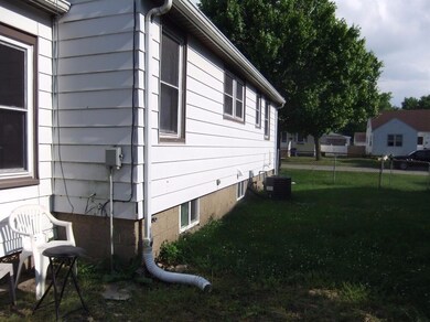 Back of house - new airconditioning unit.