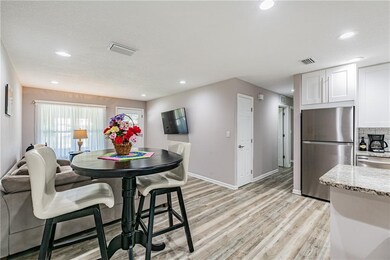 Living/ Dining area/Front door