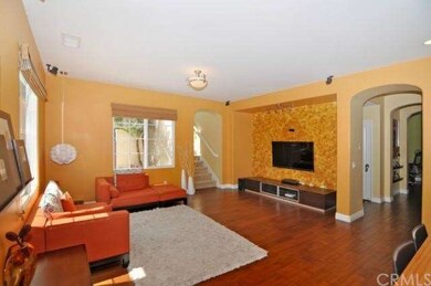 Rounded archways add some flair to the room!