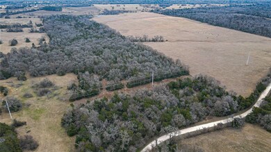 Birds eye view of property with a rural view