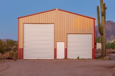 Large Metal RV Garage