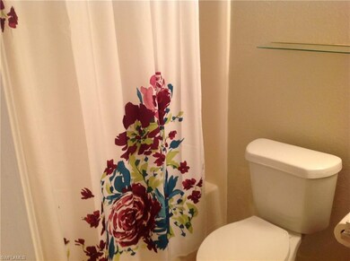 guest bath has a tub/shower combination and is jus