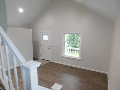 Vaulted ceilings help to give that open and airy f