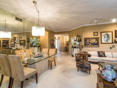 Living/Dining room view toward Foyer