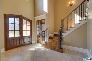 Grande foyer really makes a statement just as you 