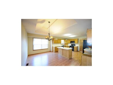 Spacious Eat-in Kitchen with Island that moves!