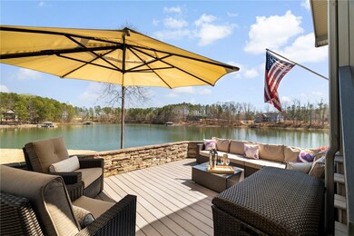 Fully Furnished Attached Deck with Stone