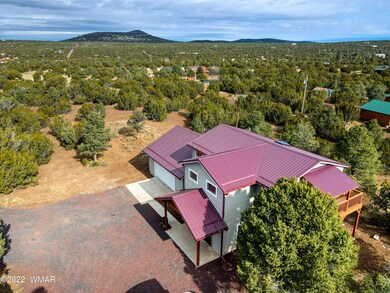 Aerial of Front of Home