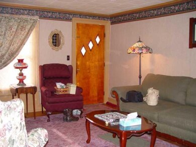 Living Room. Roomy size living room opens to anoth