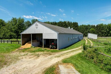 Rear of barn