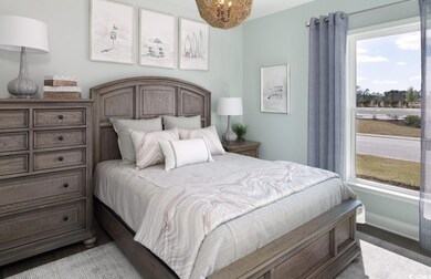 Bedroom featuring hardwood / wood-style floors