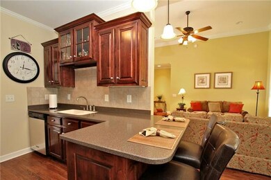 Breakfast bar...all kitchen appliances remain.