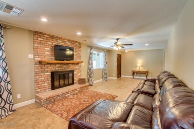Wood Burning Fireplace