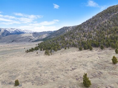Looking north from the south of the property