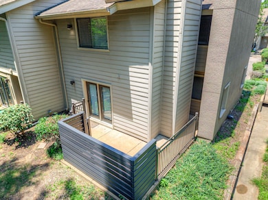 View of property exterior featuring a shingled roof
