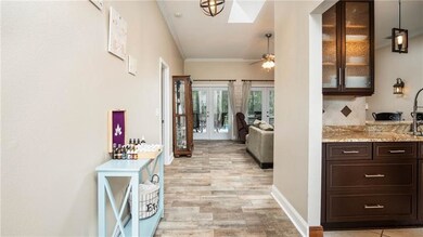 view as you enter the home