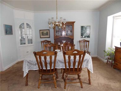 Dining Room. Banquet size dining room also has new