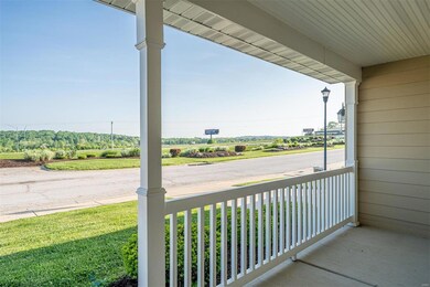 Enjoy the view from the covered front porch!