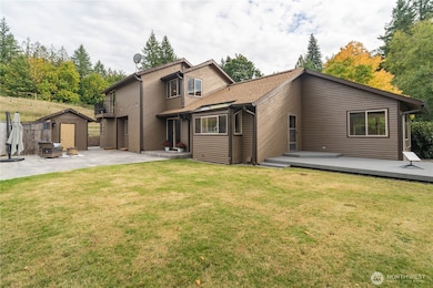Backyard, deck & patio.