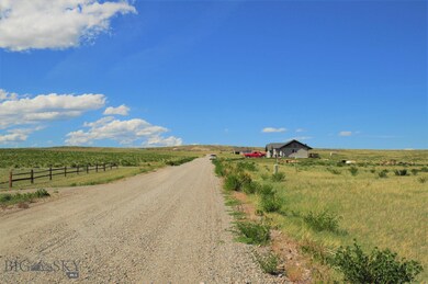 View down the road to the right of the lot