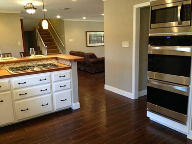 Kitchen View 2. Double Oven & Built In Microwave