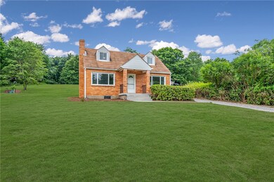 The home sits on just over an acre of land