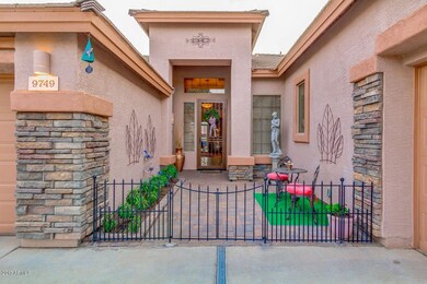 Welcoming entrance into home