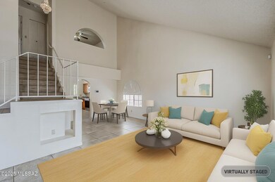 Front room Vitually staged