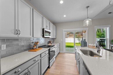 Beautiful countertopsand tile back splash