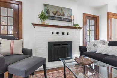 Brick Fireplace