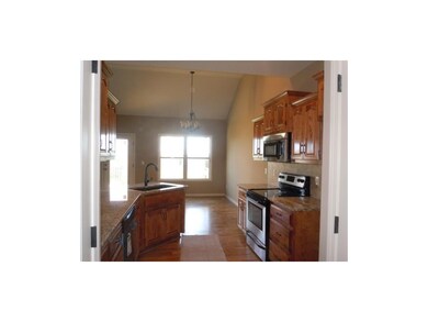 Kitchen and dining room.