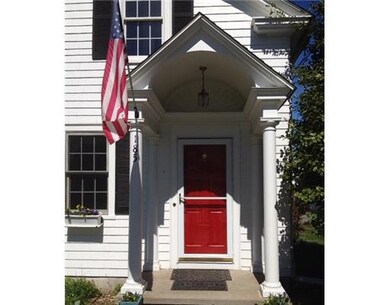 Exterior Front. Classic New England village charm