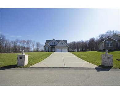 Exterior Front. .75 ACRE LOT WITH PAVED DRIVE AND 