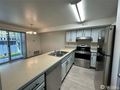 Kitchen with Plenty of Counterspace.