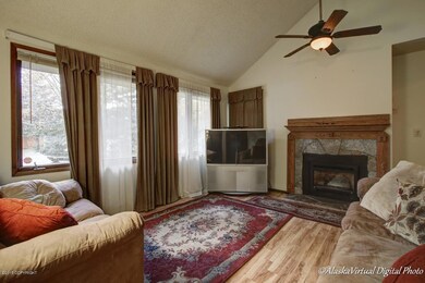 Vaulted Ceilings & Fireplace