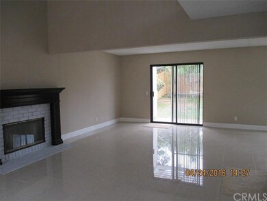 Living room with access to back yard