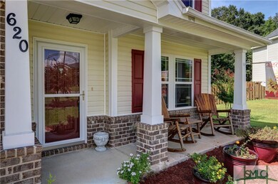 inviting front porch