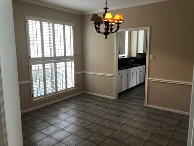 Formal dining off the kitchen