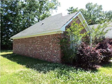 Left side of the house