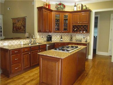 Gorgeous cabinets and granite countertops with sta
