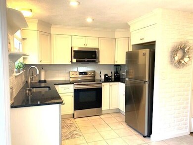 kitchen with wall