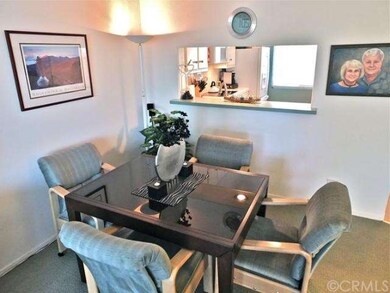 Dining area with pass through to the kitchen.  