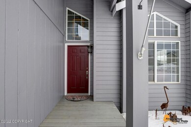 Welcoming covered entry